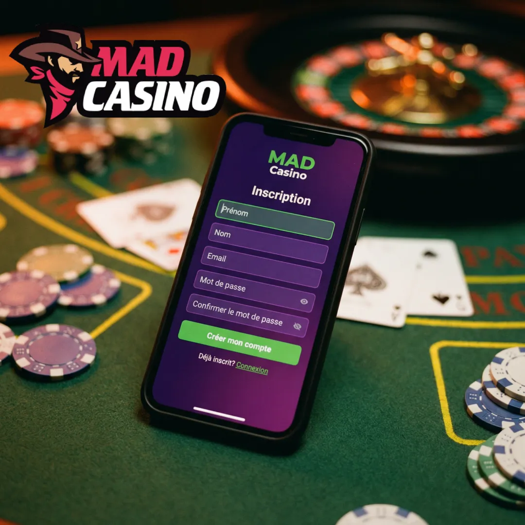 MadCasino login